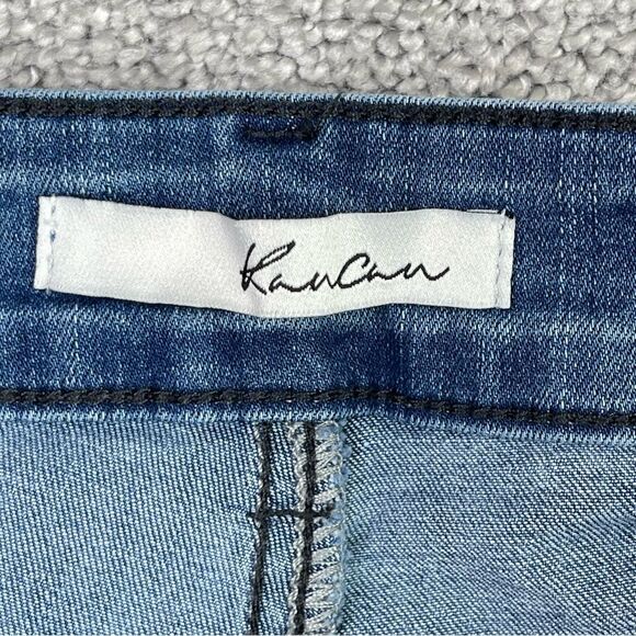 KanCan Jeans Women's 28 Blue Skinny Mid-Rise Light Wash Denim Stretch - Picture 5 of 12